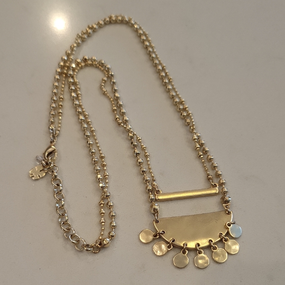 Lucky Brand NWOT Double Strand Necklace